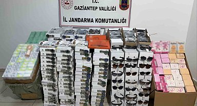 Gaziantep'te 4,5 milyon TL değerinde kaçak malzeme ele geçirildi: 1 gözaltı