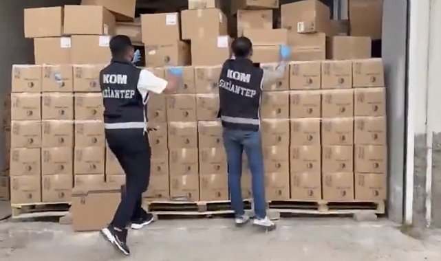 Gaziantep'te 83 bin 679 adet kaçak ilaç ele geçirildi: 1 tutuklama