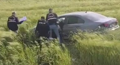 Gaziantep'te çarpışan otomobiller tarlaya uçtu: 1'i ağır 5 yaralı