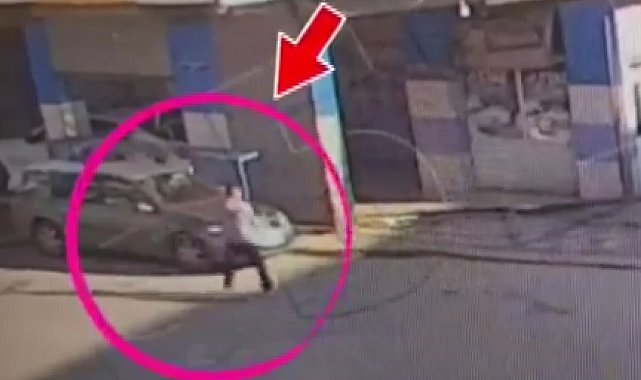 Gaziantep'te iş yerine pompalı tüfekle saldırı: O anlar kamerada
