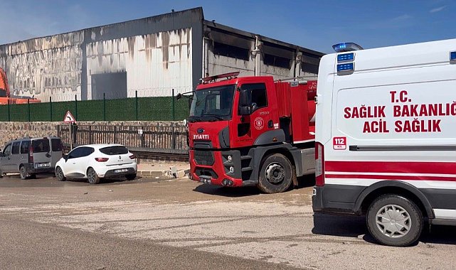 Gaziantep'te mobilya fabrikasındaki yangın söndürüldü