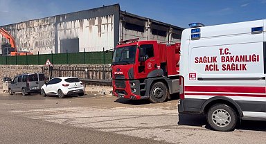 Gaziantep'te mobilya fabrikasındaki yangın söndürüldü