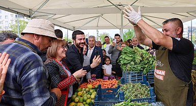 Gaziantep'te 'Haydi Tarladan Sofraya' pazarı hizmete başladı