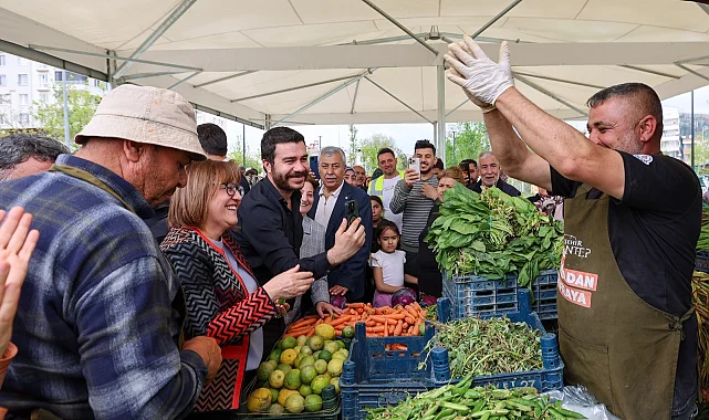 Gaziantep'te 'Haydi Tarladan Sofraya' pazarı hizmete başladı