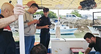 Gazipaşa'da balıkçı teknelerine sıkı denetim