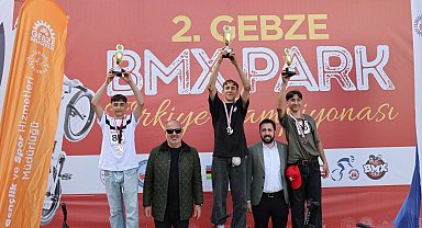 Gebze'de BMX Park Türkiye Şampiyonası nefes kesti