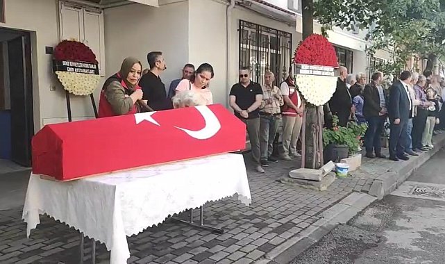 Gemlikli astsubay son yolculuğuna uğurlandı