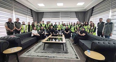 Genç mühendis adayları Çanakkale'de sahaya çıktı
