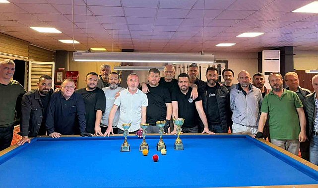 Gençlik Haftası'nda centilmenliğin kazandığı 3 Bant Bilardo turnuvası