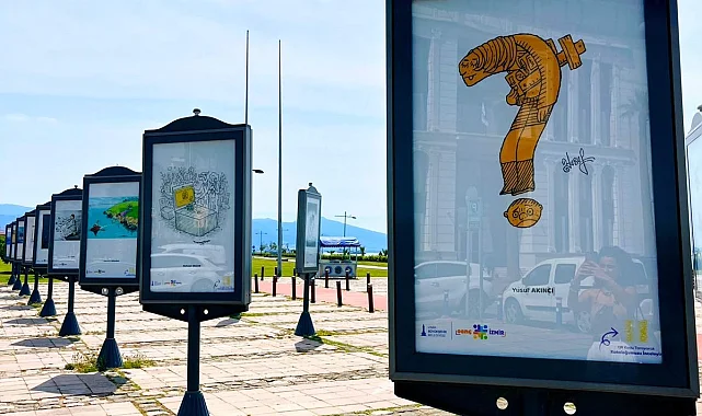 "Gençlik Nerede?" karikatür sergisi İzmir'de açıldı