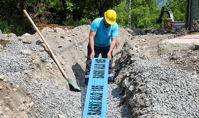 Geyve'de selden etkilenen hatlara SASKİ bakımı