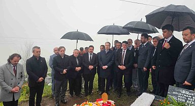 Giresun'da öldürülen genç başkan için Erbakan'dan taziye ziyareti