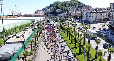 Giresun'da Yarı Maraton coşkusu