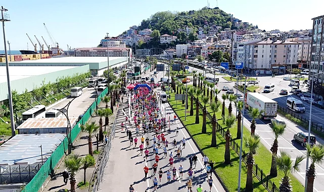 Giresun'da Yarı Maraton coşkusu