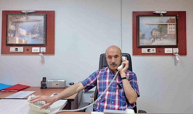 Görme engelli santral memuru hafızasıyla hayran bırakıyor: Bin 500 numarayı ezbere biliyor