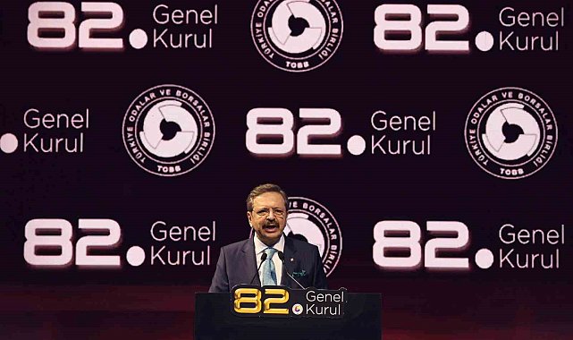 GTB heyeti, TOBB 82'inci genel kuruluna katıldı