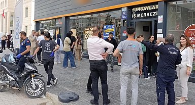 Güzellik merkezinde korkutan yangın