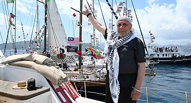 HAK-İŞ Başkanı Arslan, Global Sumud Filosu ile vicdan yolculuğuna devam ediyor