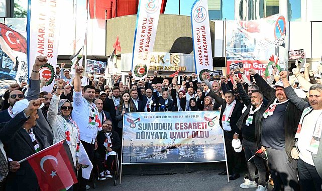 HAK-İŞ Genel Başkanı Mahmut Arslan coşkuyla karşılandı