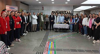 Hastanede geleneksel bayramlaşma programı
