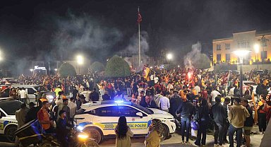 Hatay'da Galatasaray'ın şampiyonluğu büyük coşkuyla kutlandı