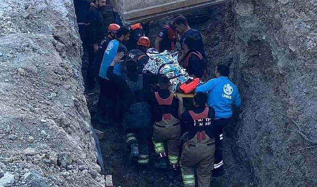 Hatay'da göçük altında kalan işçi kurtarıldı