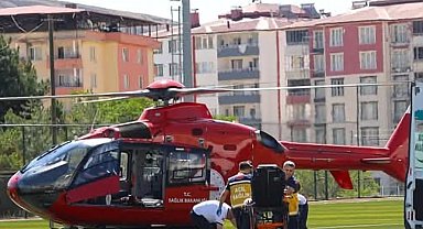 Hava ambulansı 7 aylık bebek için havalandı