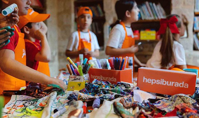 Hepsiburada'dan Mardin Bienali'nde çocukların sanat yolculuğuna destek