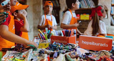 Hepsiburada'dan Mardin Bienali'nde çocukların sanat yolculuğuna destek