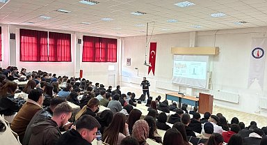 Hisarcık MYO'da "Narko Gençlik" eğitimi gerçekleştirildi