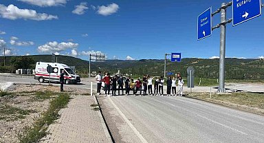 Hisarcık'ta Atatürk Koşusu düzenlendi