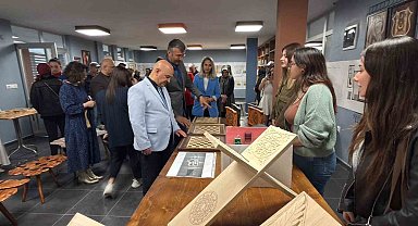 İç mekan tasarımı öğrenci projeleri yıl sonu sergisi kapılarını açtı