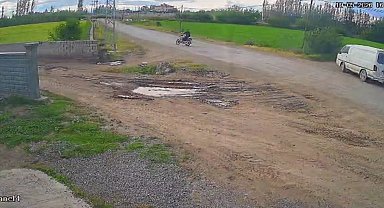 Iğdır'da kontrolden çıkan motosiklet direğe çarptı: 1 yaralı