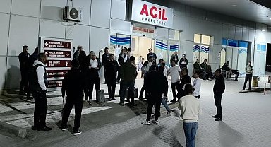 İki grup hastanede bir birine saldırdı