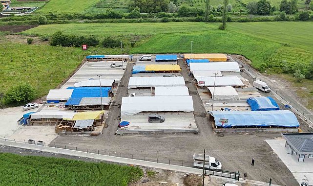 İlkadım'da kurban pazarı bayrama hazır