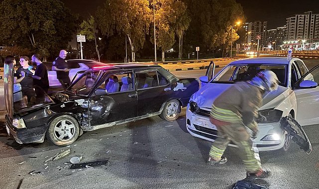 İskenderun'da trafik kazası :1 yaralı