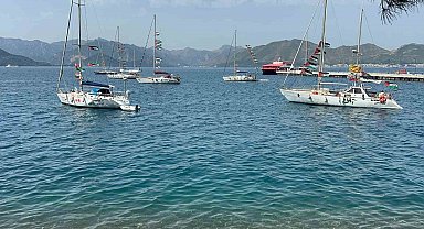İsrail zulmüne uğrayan "Global Sumud Filosu"ndan bir grup Marmaris'e geldi