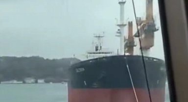 İstanbul Boğazı'nda gemi arızası