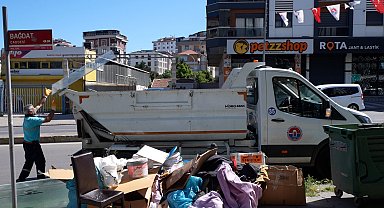 İstanbul Maltepe'de bayram temizliği