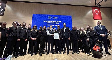 İstanbul'da 2 bin 141 arama kurtartma gönüllüsü AFAD peçini taktı