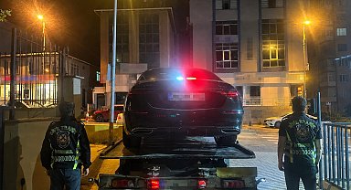 İzinsiz çakar kullanan araca 173 bin 392 TL para cezası uygulandı