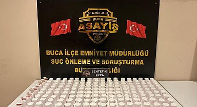 İzmir'de 10 bin 854 sentetik hap ele geçirildi