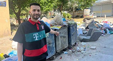 İzmir'de vatandaşların 'çöp' isyanı: "Bari bayramda temizleyin"