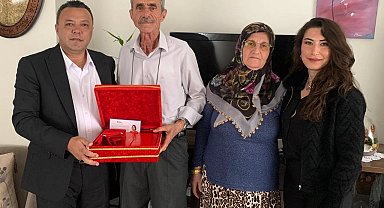 İzmit'te gazi ailelerine vefa ziyaretleri sürüyor