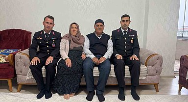 Jandarma, şehit aileleri ve gazileri unutmadı