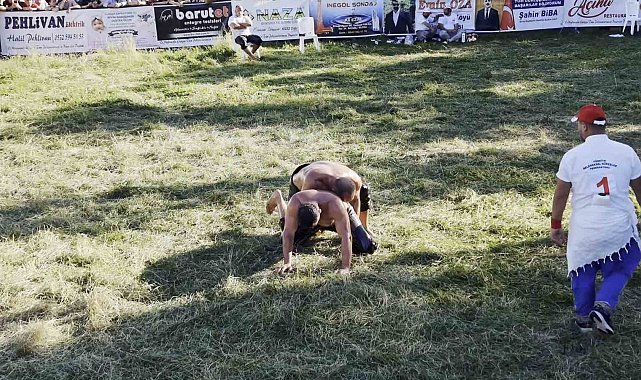 Kabulbaba Güreşleri'nin finalinde Ali Gürbüz 1'inci oldu
