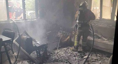 Kahramanmaraş'ta dumandan etkilenen 14 yaşındaki çocuk tedavi altına alındı