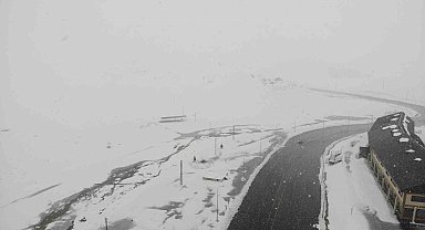 Kahramanmaraş'ta mayısta kar sürprizi