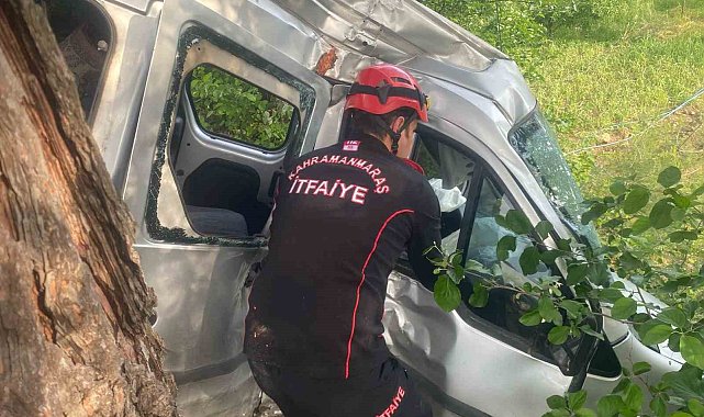 Kahramanmaraş'ta trafik kazası: 1'i ağır 4 yaralı