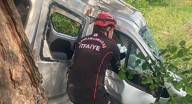 Kahramanmaraş'ta trafik kazası: 1'i ağır 4 yaralı